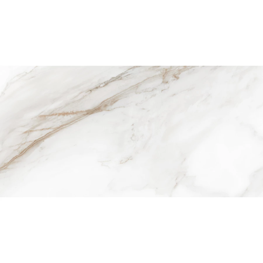 Керамогранит Delacora Calacatta Andrea карвинг матовый белый D30019M 60х30 см