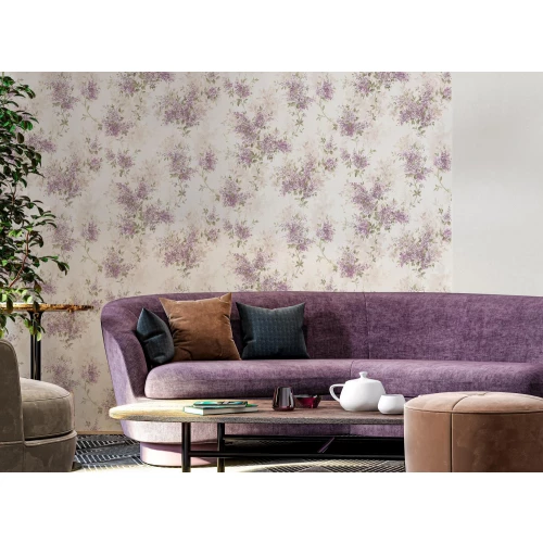 Обои флизелиновые Palitra Life Nancy бежевые PL71890-21 1,06х10,05 м