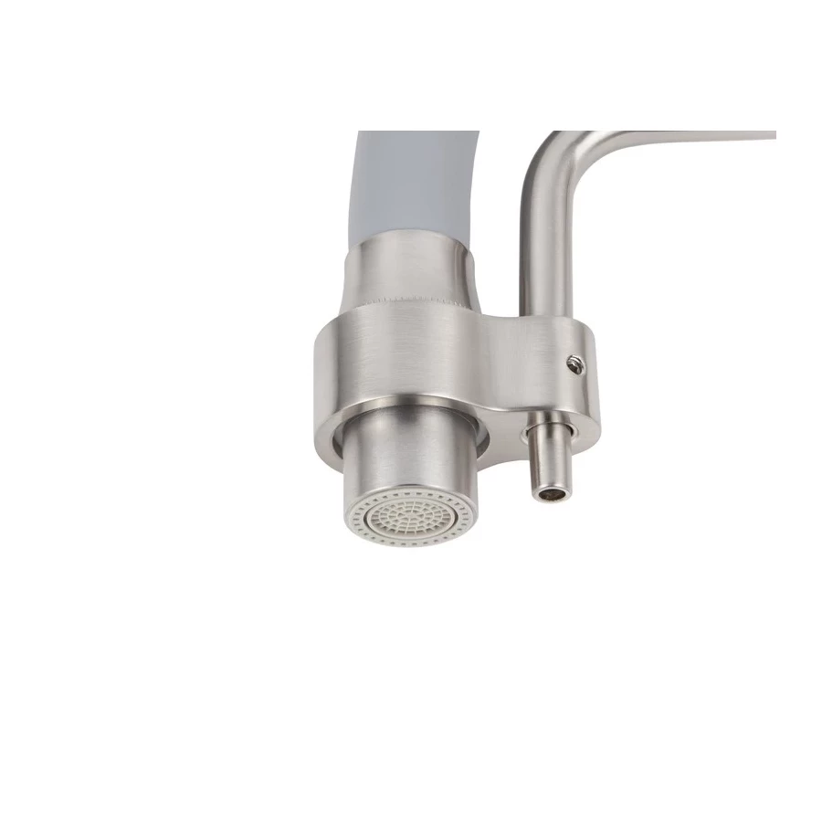 Смеситель для кухни Viko V-5618 под фильтр, серебро