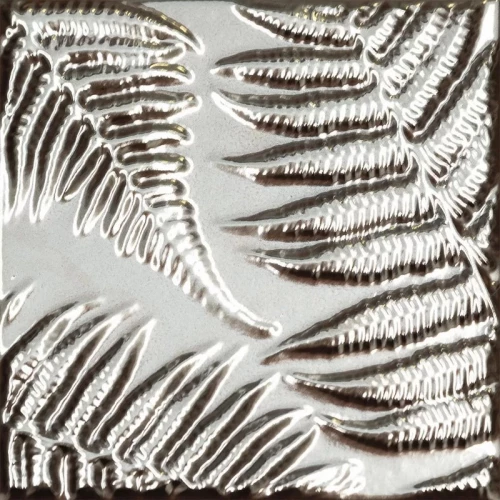 Плитка настенная Kerama Marazzi Агдаль 3 Декор металл структура глянцевый серый KMD2SFD003BN 15x15 см