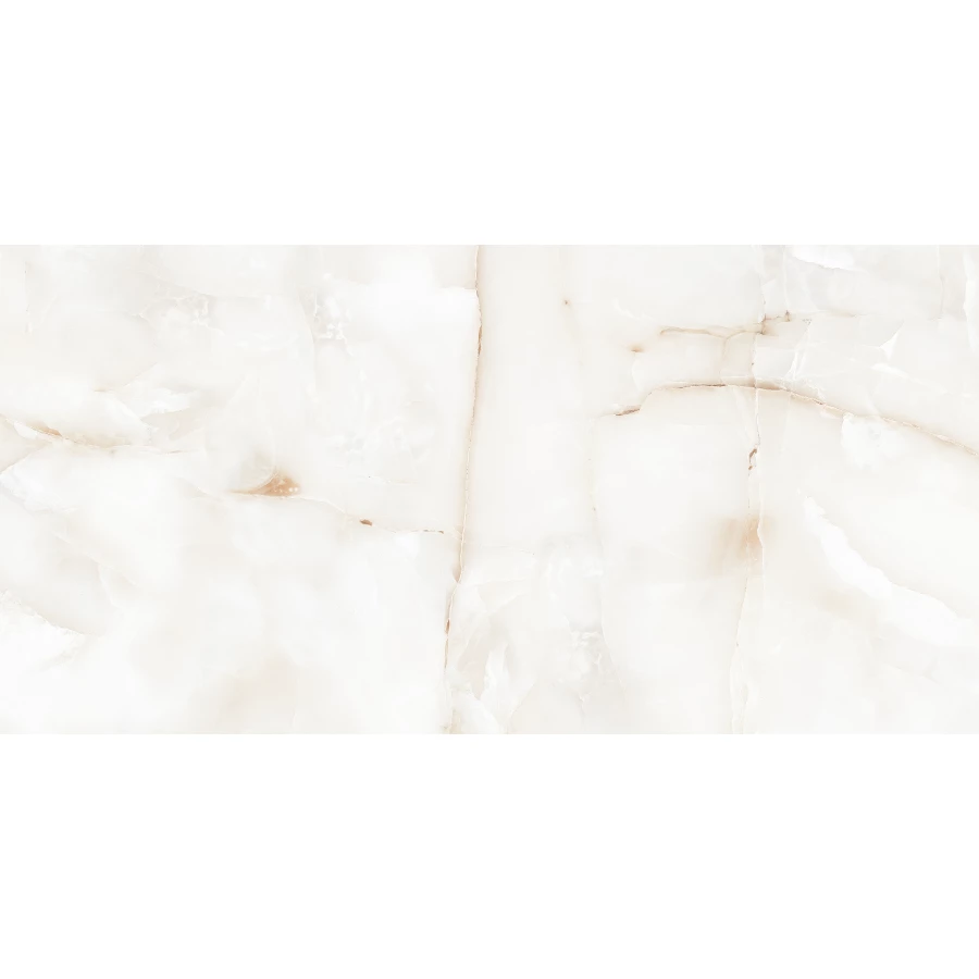 Керамогранит lamore Ceramic Gloss 60х120 Antisky глянцевый белый 60/120-005 120х60 см