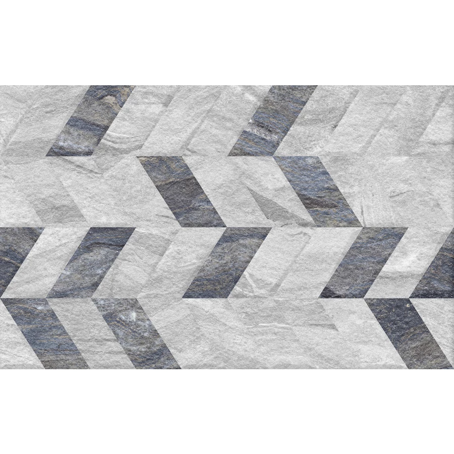 Плитка настенная Gracia Ceramica Стрим низ 03 матовая серая 010100001566 40х25 см