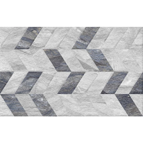 Плитка настенная Gracia Ceramica Стрим низ 03 матовая серая 010100001566 40х25 см