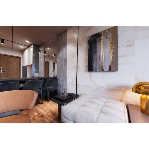 Керамогранит Absolut Gres Snow Onix Pink Gloss AB 1155G 60x60 см