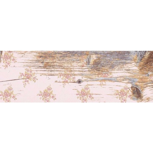 Плитка настенная Mayolica Java Decor Wood матовая коричневая 22,5х7,5 см