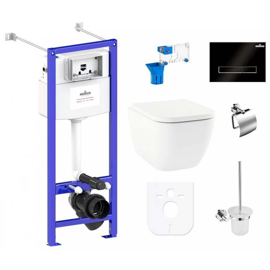 Унитаз Lavinia Boho Relfix One Rimless 97020142 (комплект 9 в 1)