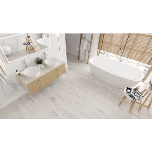 Плитка кварцвиниловая Alpine Floor Ultra ECO Дуб Арктик ЕСО 5-1 34 класс 2 мм 4.49 кв.м 121.9х18.4 см