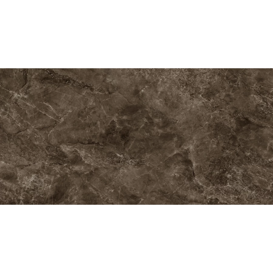 Керамогранит Eurotile Ceramica Carmina полированный коричневый 7930138705573 120x60 см