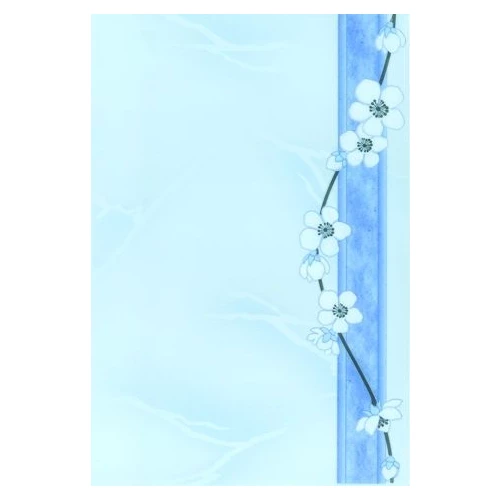 Декор Belleza София голубой 20х30 