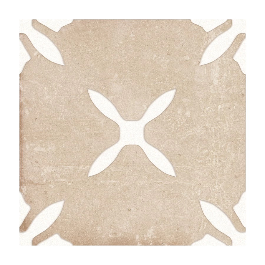 Керамогранит Harmony Peronda Pangea Sand Flower LT матовый бежевый 3386040800 22,3х22,3 см