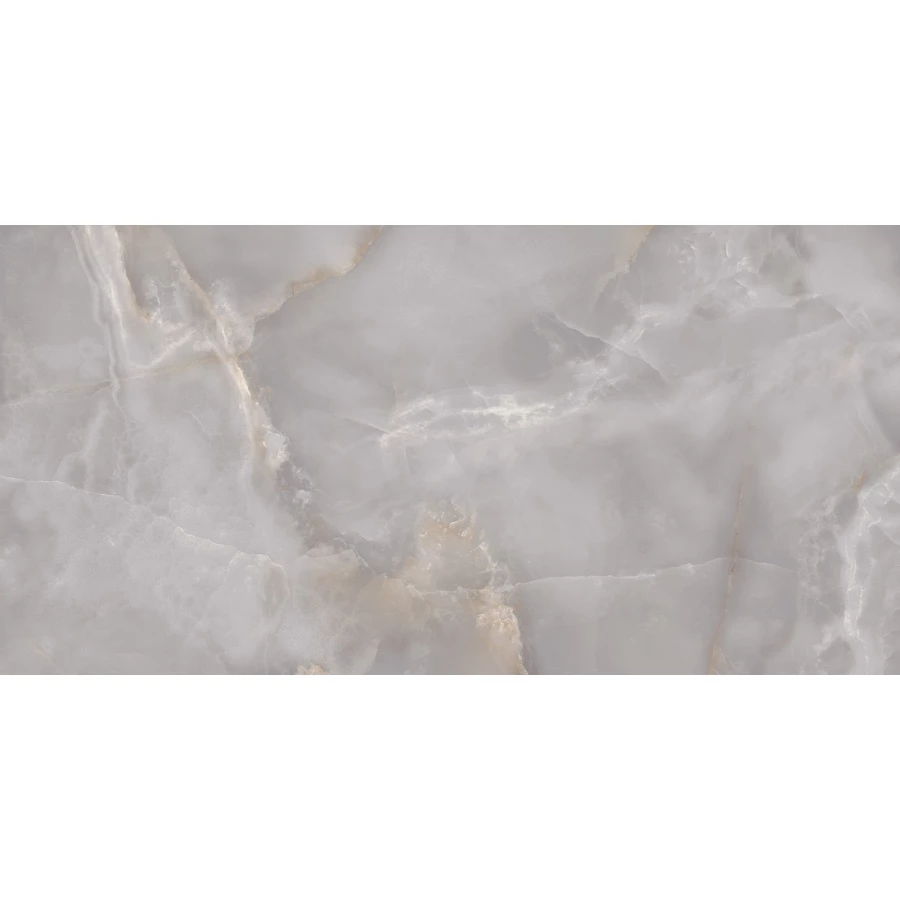 Керамогранит New Trend Charm Onyx полированный серый 60120CHM55P 120х60 см