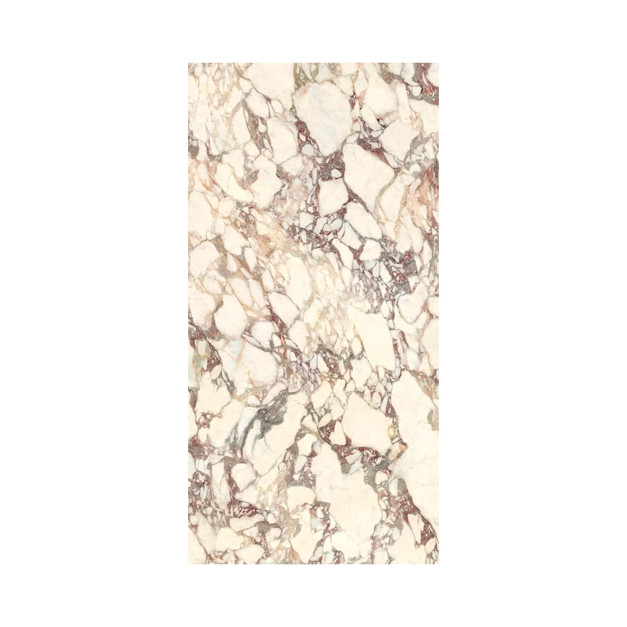 Керамогранит Ariostea Ultra Marmi Calacatta Viola Prelucidato Soft 6 мм кремовый UM6S300671 300х150 см