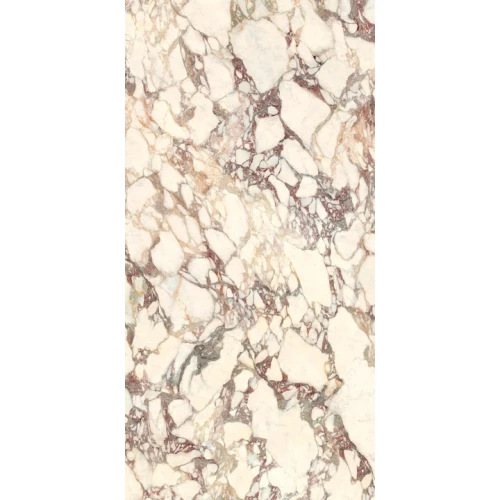 Керамогранит Ariostea Ultra Marmi Calacatta Viola Prelucidato Soft 6 мм кремовый UM6S300671 300х150 см