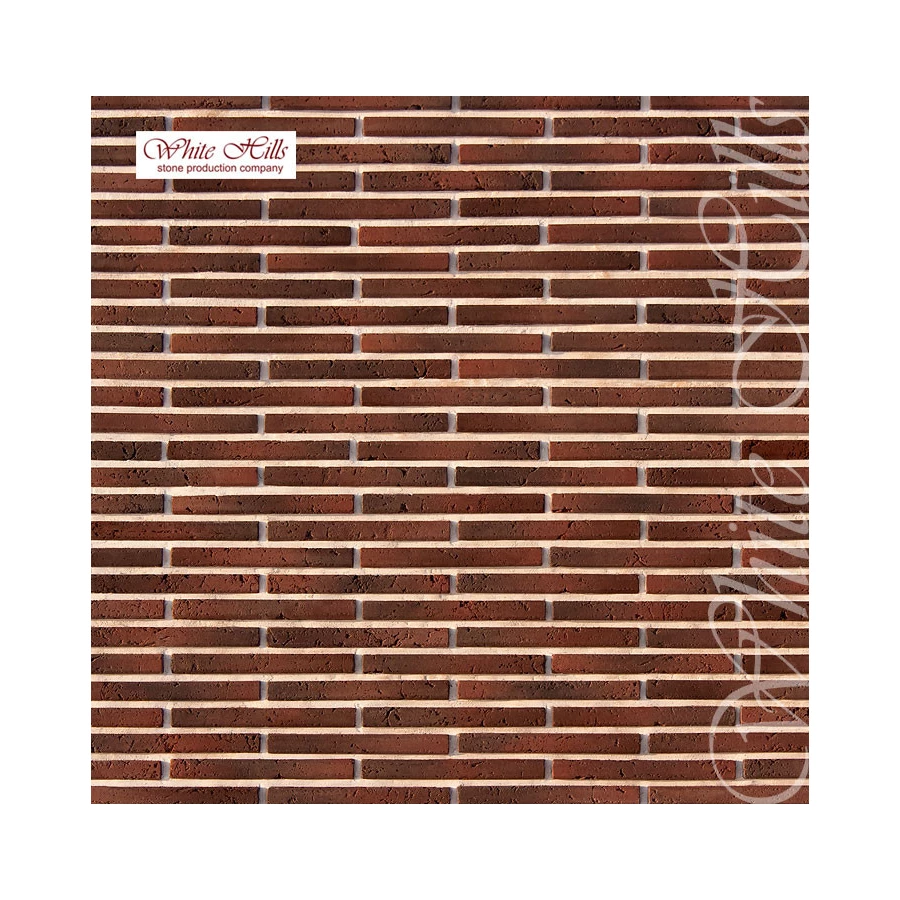 Плитка под кирпич White Hills Тиволи Брик 356-40 25х2,5х1,5 см