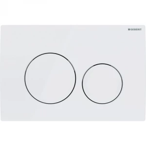 Смывная клавиша Geberit Delta 20 двойной смыв Альпийский белый 115.127.11.1