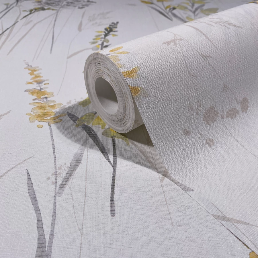 Обои флизелиновые Marburg Fresh Up белые 88923 0,53х10,05 м