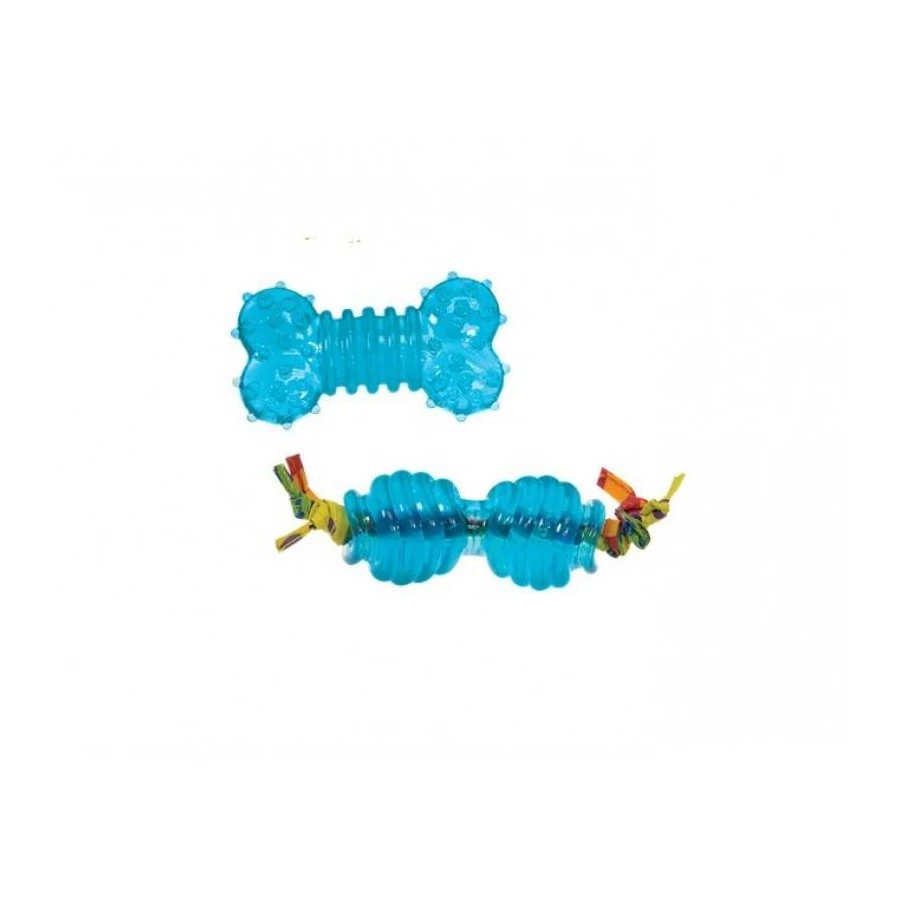 Набор из двух игрушек для собак мелких пород Petstages Орка косточка и гантеля ультра-мини 234STEX 7 см