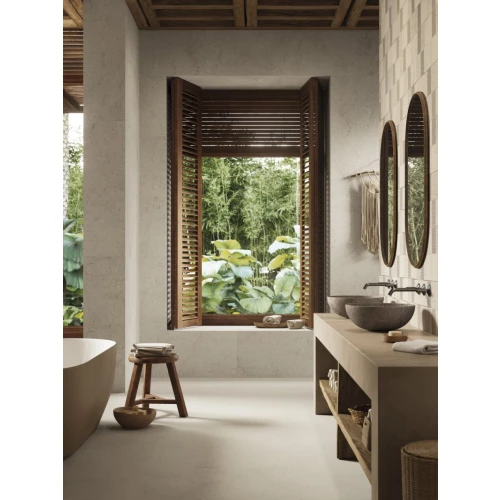 Плитка настенная Porcelanosa Дорсиа Боне Блоск / Dorcia Bone Block матовая бежевая 100354829 150х59,6 см