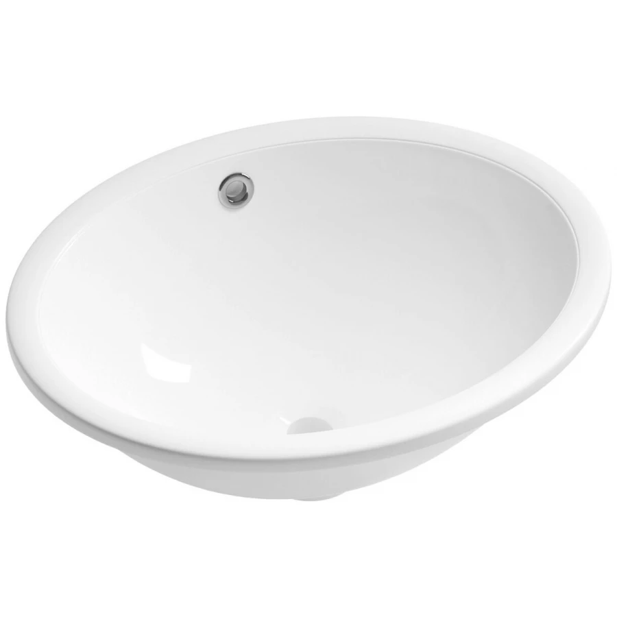 Встраиваемая снизу раковина Wellsee Petrichor 151702000 белый