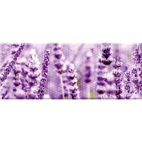 Панно Керамин Концепт 7П тип 1 сирень сиреневое 20х50 см 