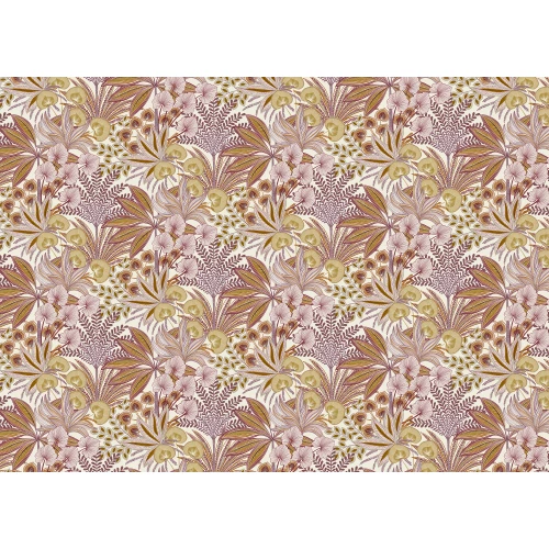 Обои флизелиновые Grandeco Karuna красные A 69001 0,53х10,05 м