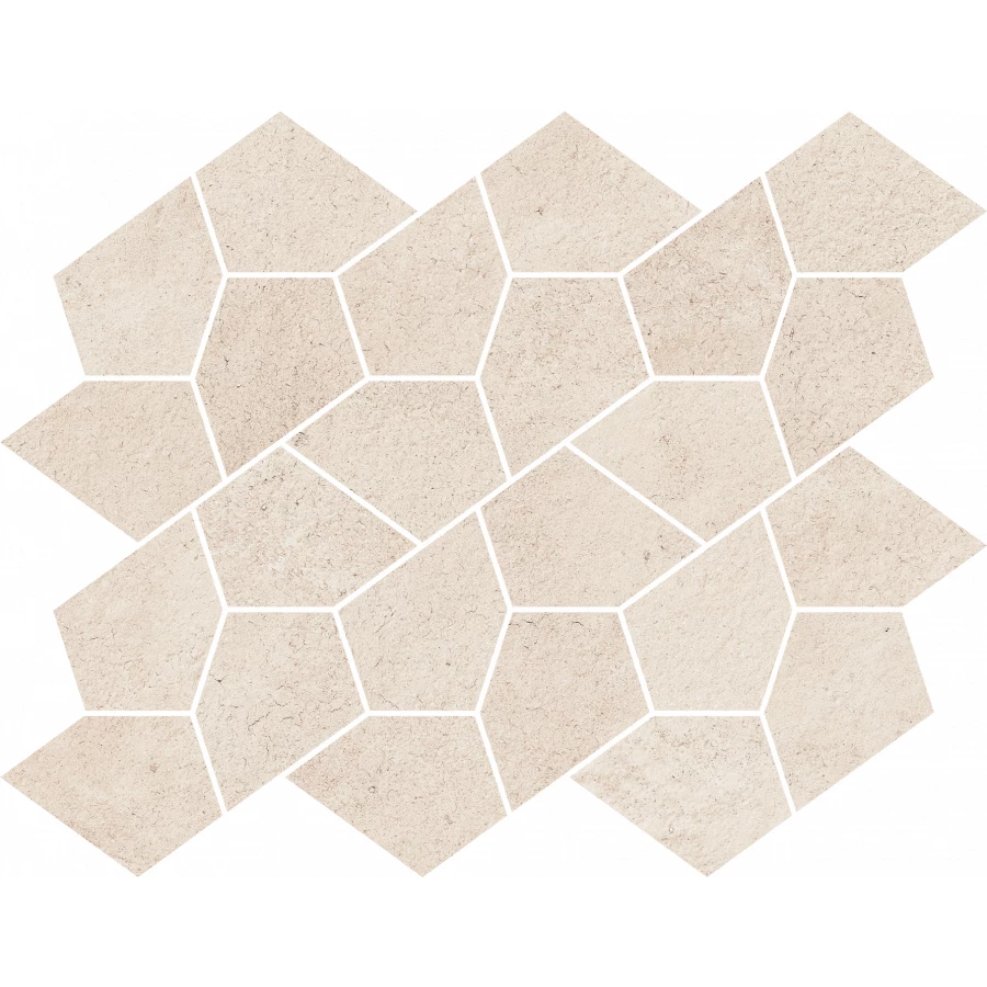 Мозаика Italon Этернум Сноу Калейдо 620110000194 35,6х27,6 см