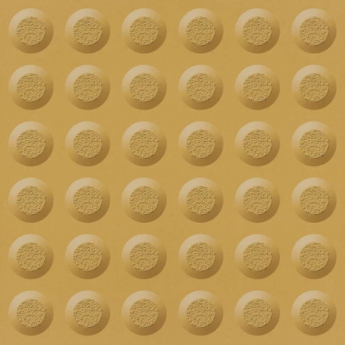 Керамогранит Estima Avenue Bobbles Тактильный конус матовый жёлтый ANB151 30х30 см