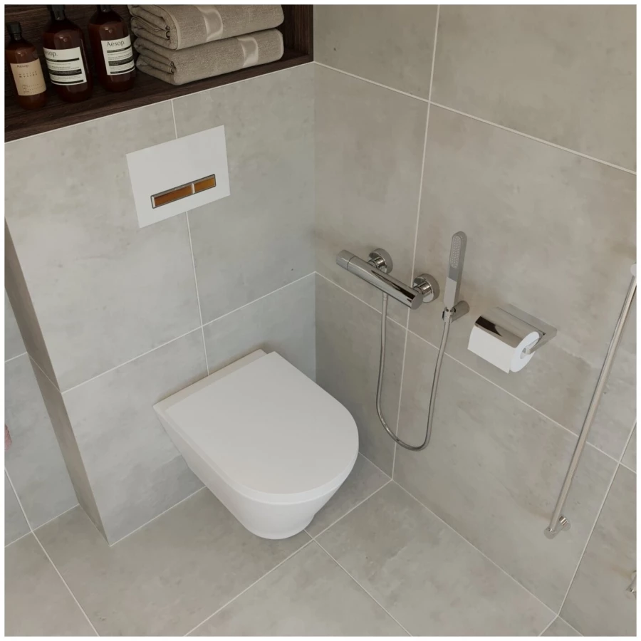 Подвесной унитаз Lavinia Boho Elegant Rimless 3308001R (состоит из 3308101R, 33290700)