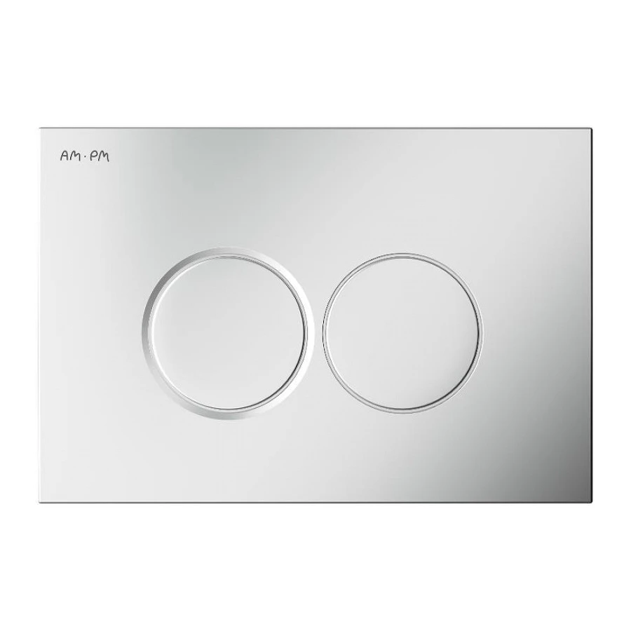 Клавиша для инсталляции Am Pm ProC пластик хром матовый I070131