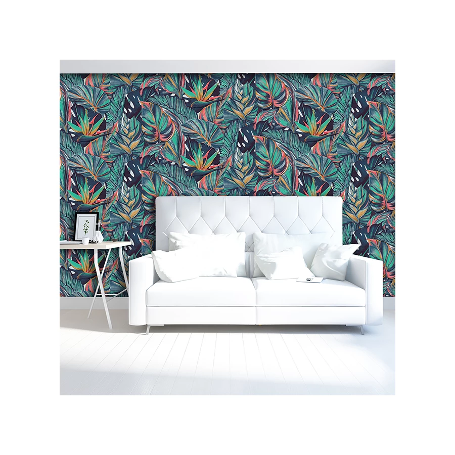 Обои флизелиновые VOG Collection A Тропики голубые 90125-65 1,06х10,05 м