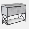 Тумба под раковину MixLine Фостер 100 Бруклин-100 бетон 543946 96,5х78 см