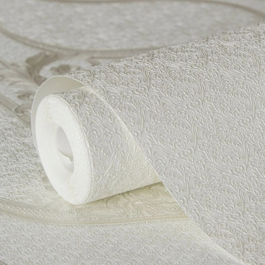 Обои флизелиновые VOG Collection A Элида белые 90113-11 1,06х10,05 м