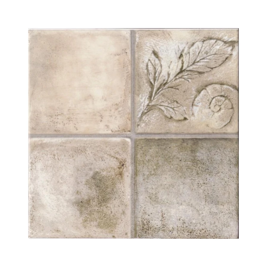 Керамогранит ProGRES Бавария Объемный штамп коричневый 726162 33х33 см