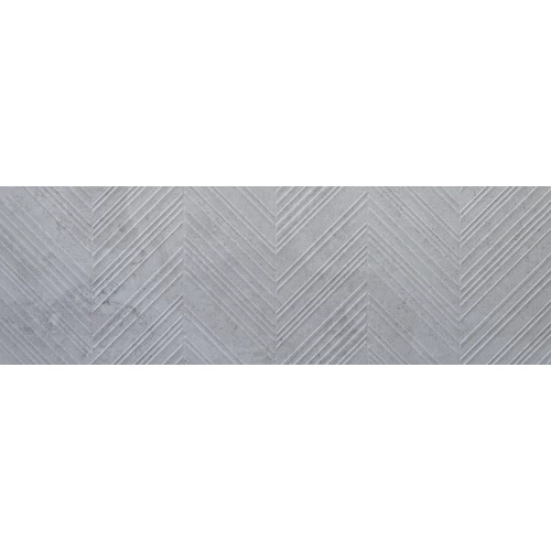 Плитка настенная Eurotile Ceramica Вандефул рельеф ёлочка матовая бежевая 986 100x32,5 см
