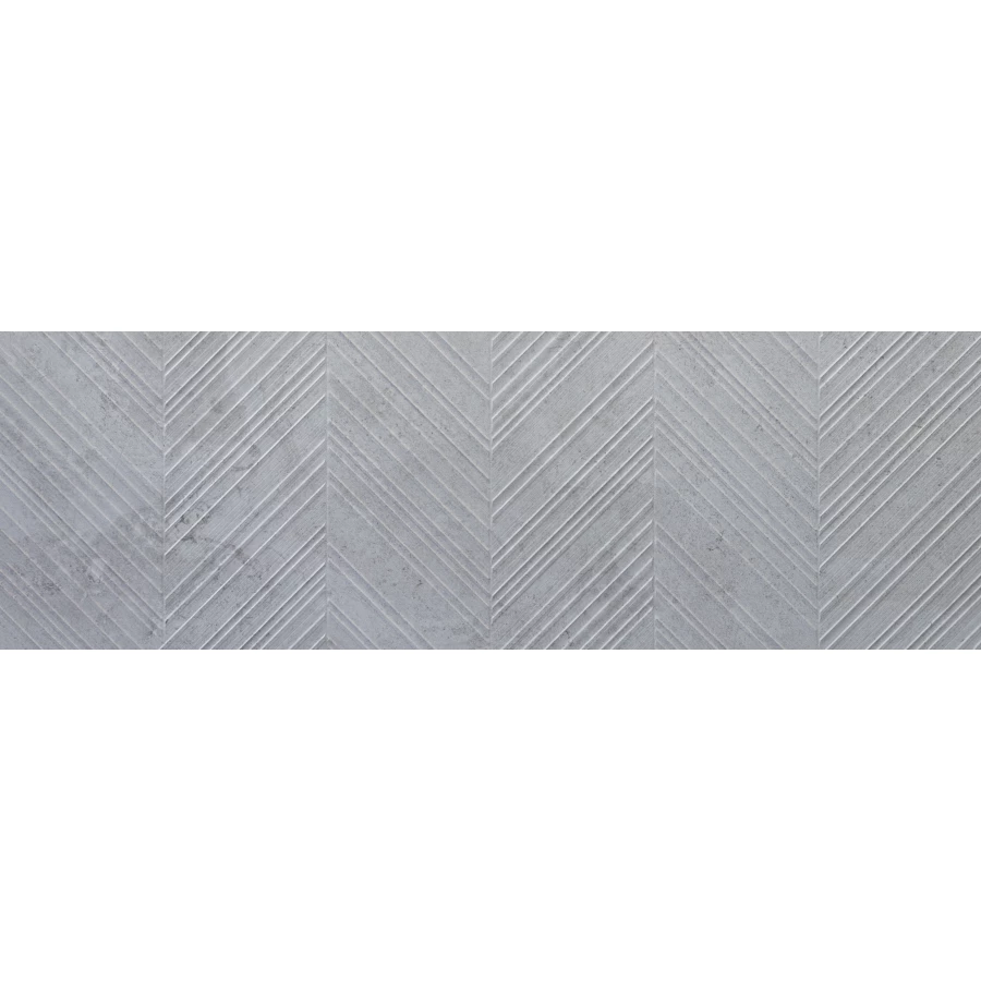 Плитка настенная Eurotile Ceramica Вандефул рельеф ёлочка матовая бежевая 986 100x32,5 см