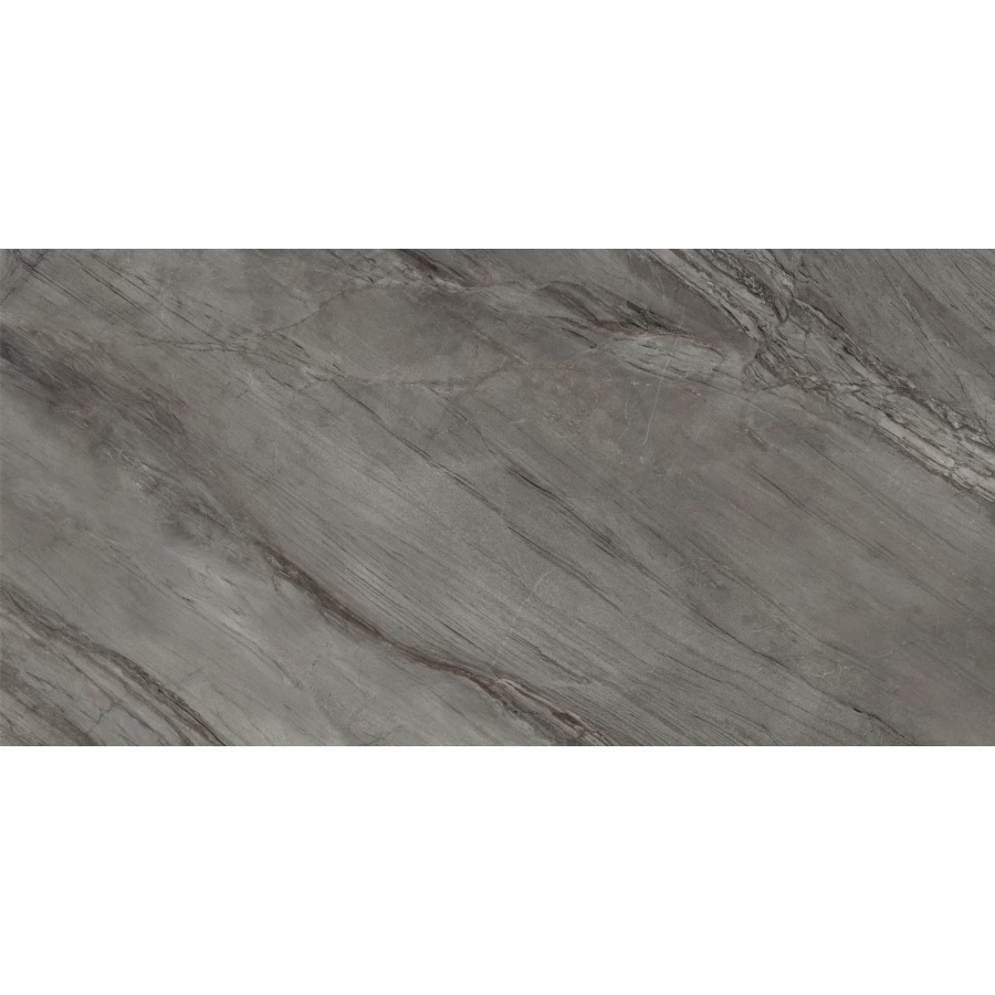 Керамогранит LCM Marmorise Graphite полированный темно-серый 60120MAE25P 120х60 см