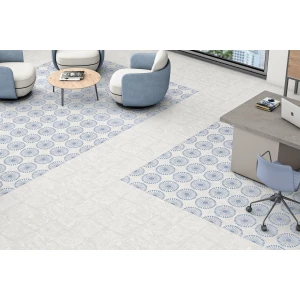 Керамогранит Motto Ceramic Palmas White матовый белый N100124 20x20 см