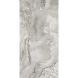 Керамогранит Seratonia Glossy Polano Grey Onyx серый оникс 120х60 см