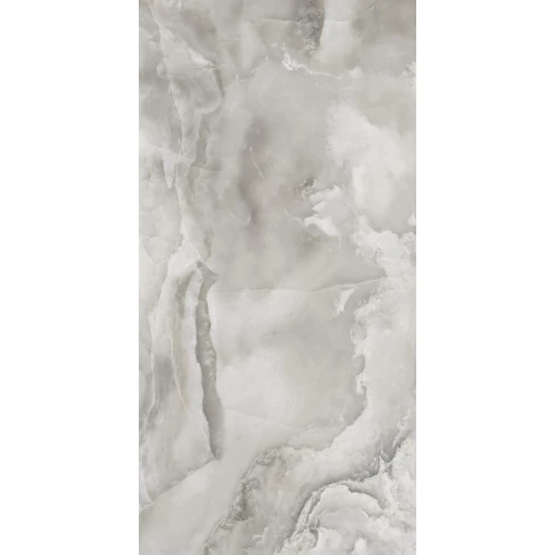 Керамогранит Seratonia Glossy Polano Grey Onyx серый оникс 120х60 см