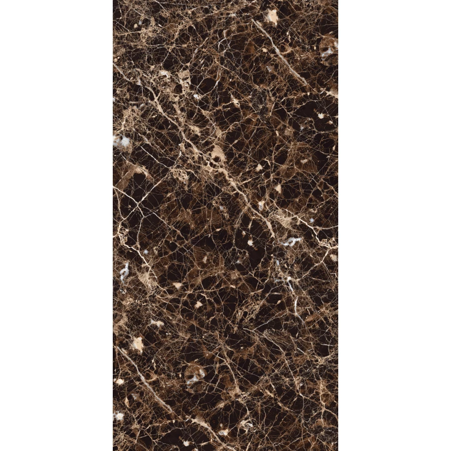 Керамогранит Maimoon Ceramica HG Glossy Emperador grand brown 120х60 см