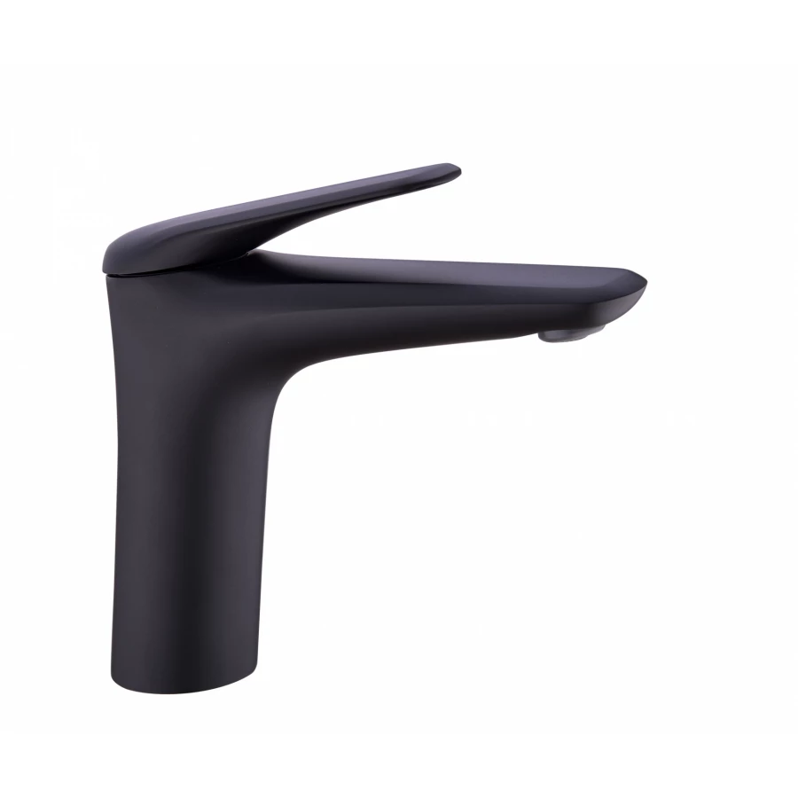 Смеситель для раковины Creto Mare 1.0 матовый черный СR-MARE1.0BM