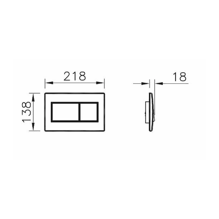 Комплект Vitra Normus унитаз подвесной с дюропластовой крышкой МЛ инсталляция панель смыва глянец хром (730-0180) 9773B003-7206