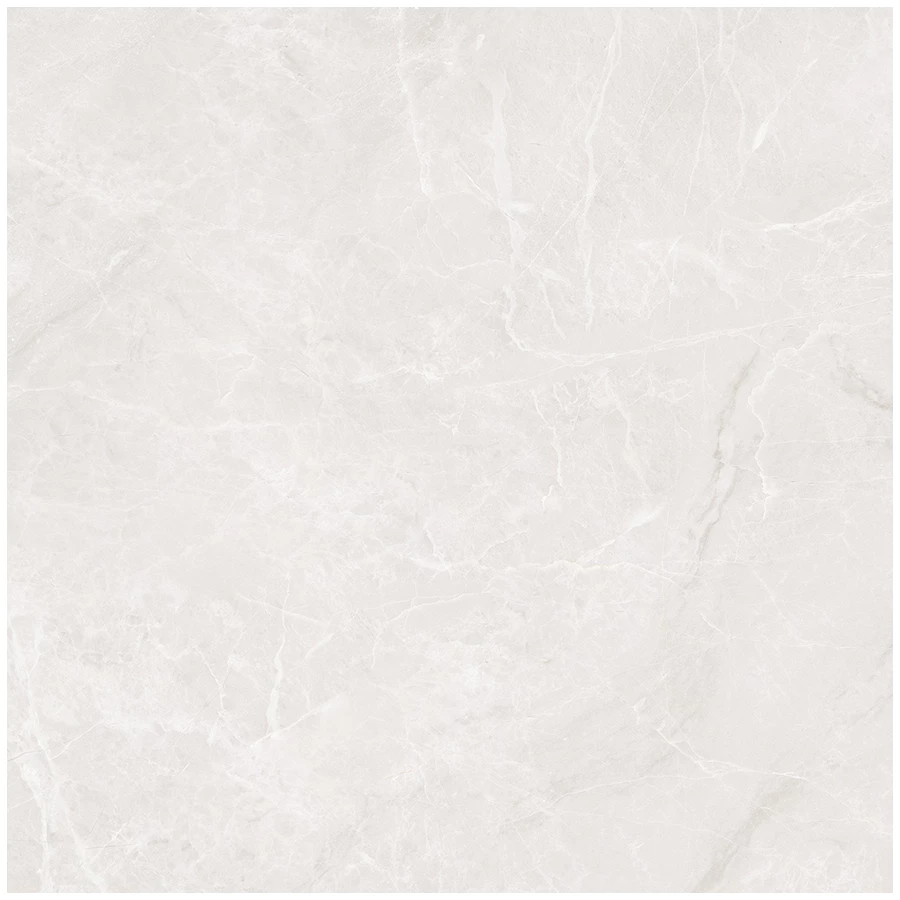 Керамогранит Ceradim Mramor Princess White Полированный светло-серый 60х60 см