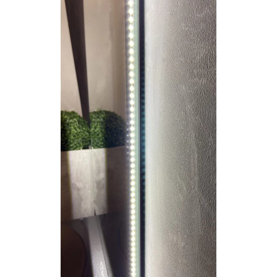 Зеркало Azario Incanto жк-часы подогрев сенсорный выключатель с функцией диммера LED-00002539 60х100 см