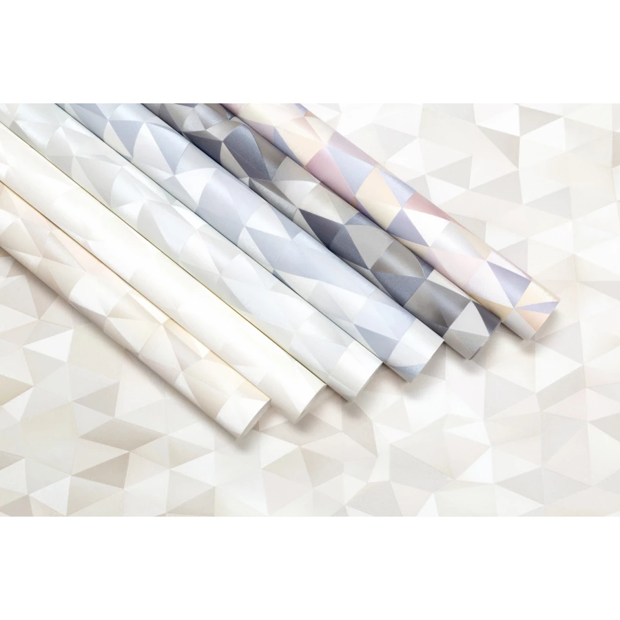 Обои флизелиновые Palitra Home HomeColor Illusion серые HC71757-42 1,06х10,05 м