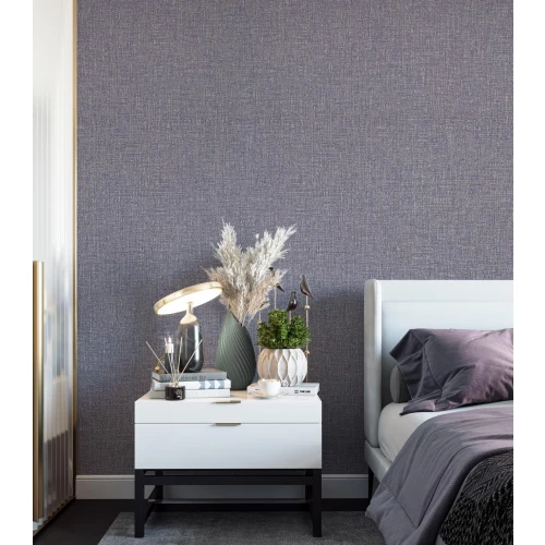 Обои флизелиновые Palitra Prestige Queen Textile серые PC72479-26 1,06х10,05 м