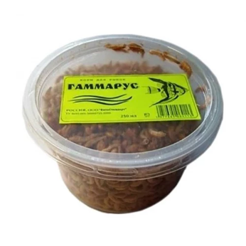 Корм для рыб ВитаСтандарт ВИТА-С гаммарус банка 15 250 мл