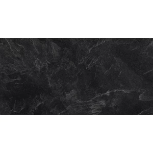 Керамогранит Laparet Archie Nero Pro R10GR STR матовый чёрный 120х60 см