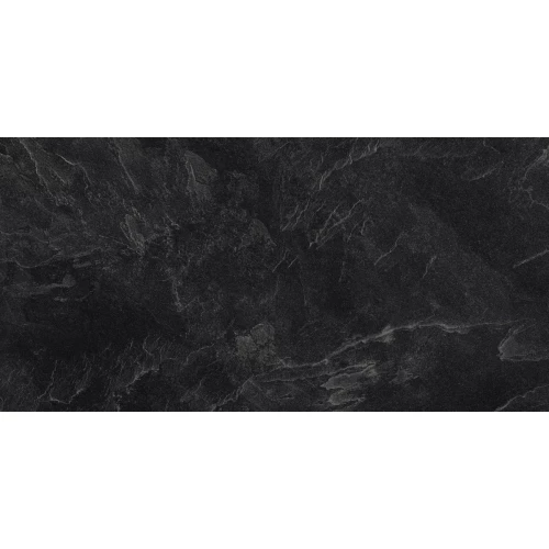 Керамогранит Laparet Archie Nero Pro R10GR STR матовый чёрный 120х60 см