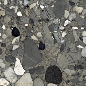 Керамогранит Primavera Arseno Nero carving CR106 60х60 см